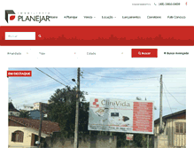 Tablet Screenshot of imobiliariaplanejar.com.br
